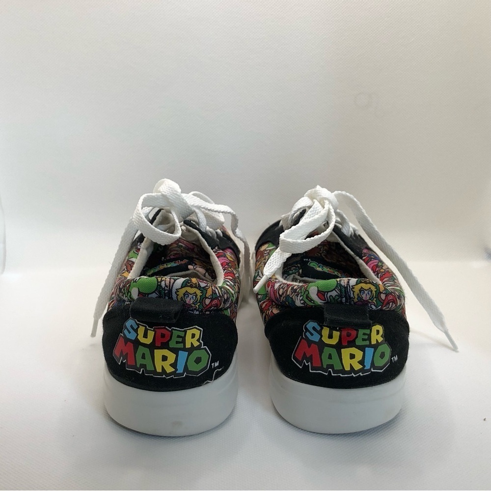 Super Mario Canvas Sneakers, Size 6 - Picture 3 of 6